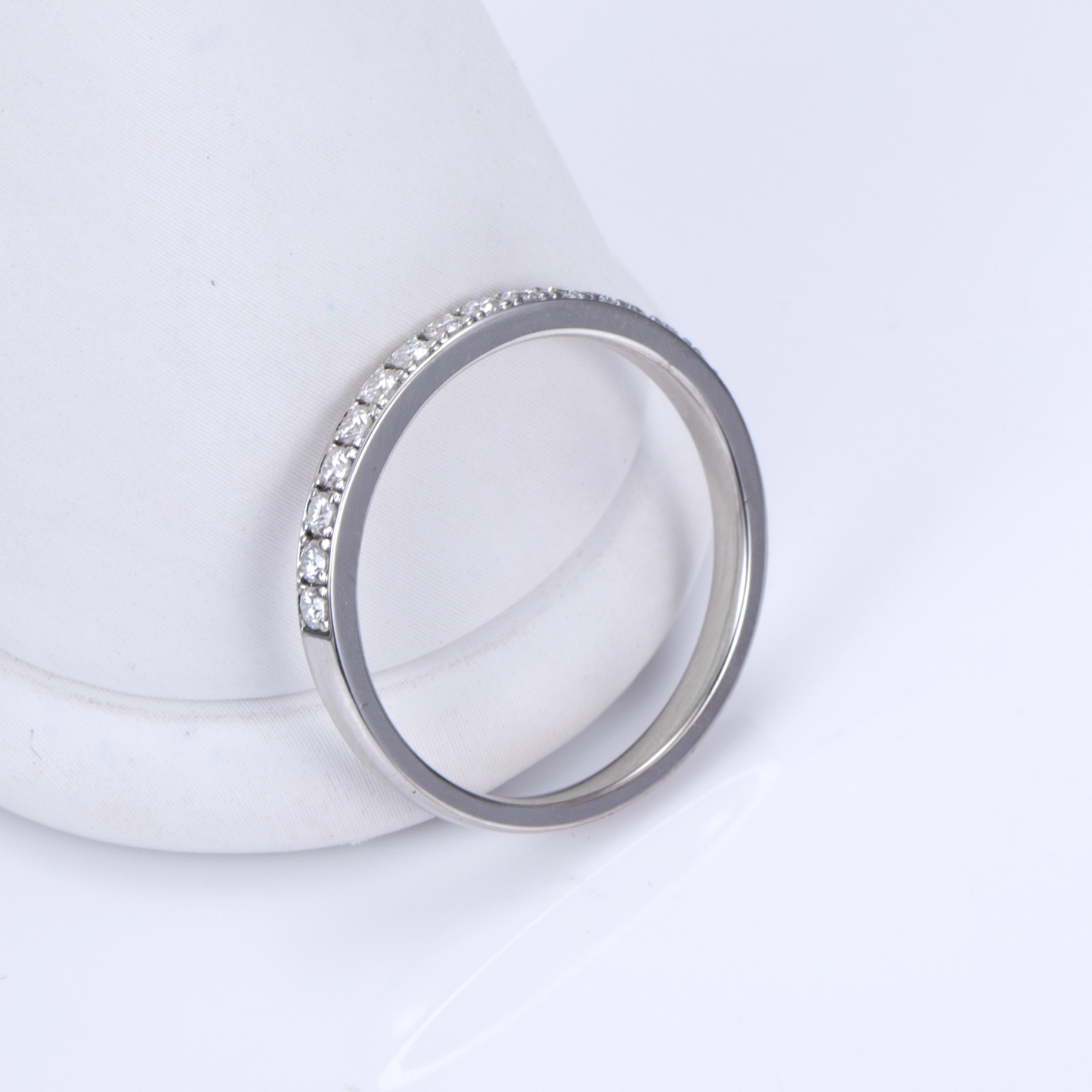 MissDiamond Lab Grown Diamond Platinum Eternity Ring MSR-1132