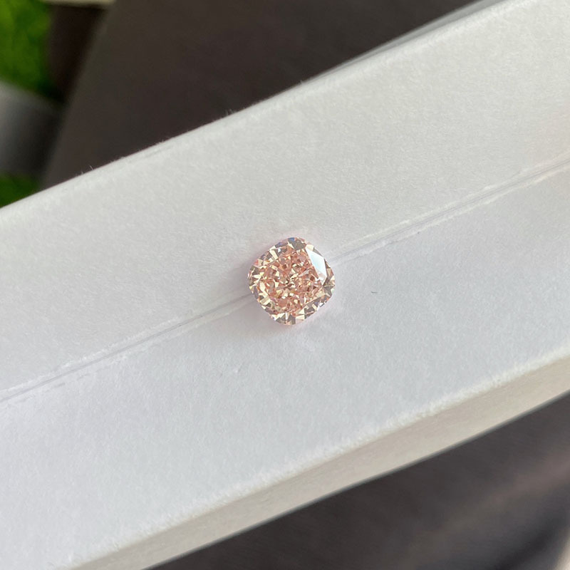 MissDiamond CVD LG640400961 Cushion Shape 2.09CT Fancy Pink SI1 EX EX Lab Grown Diamond