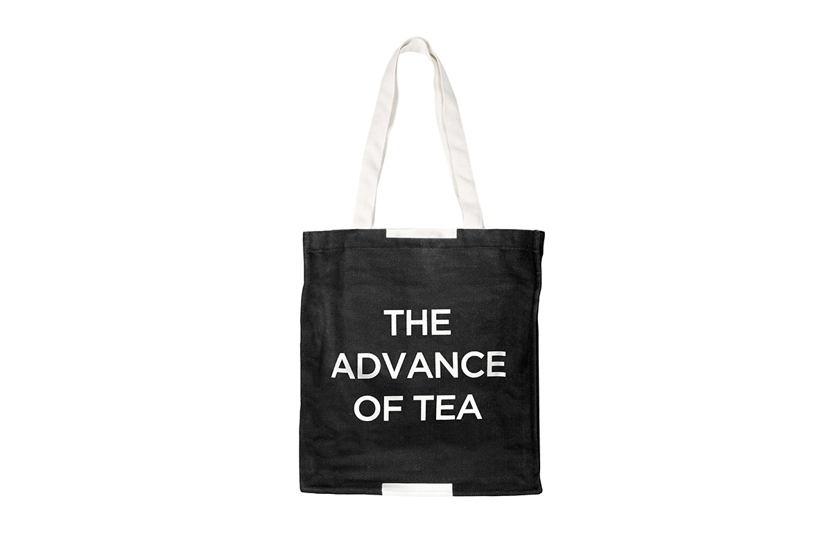Black Organic Recycled Cotton Canvas Tote Bag Small