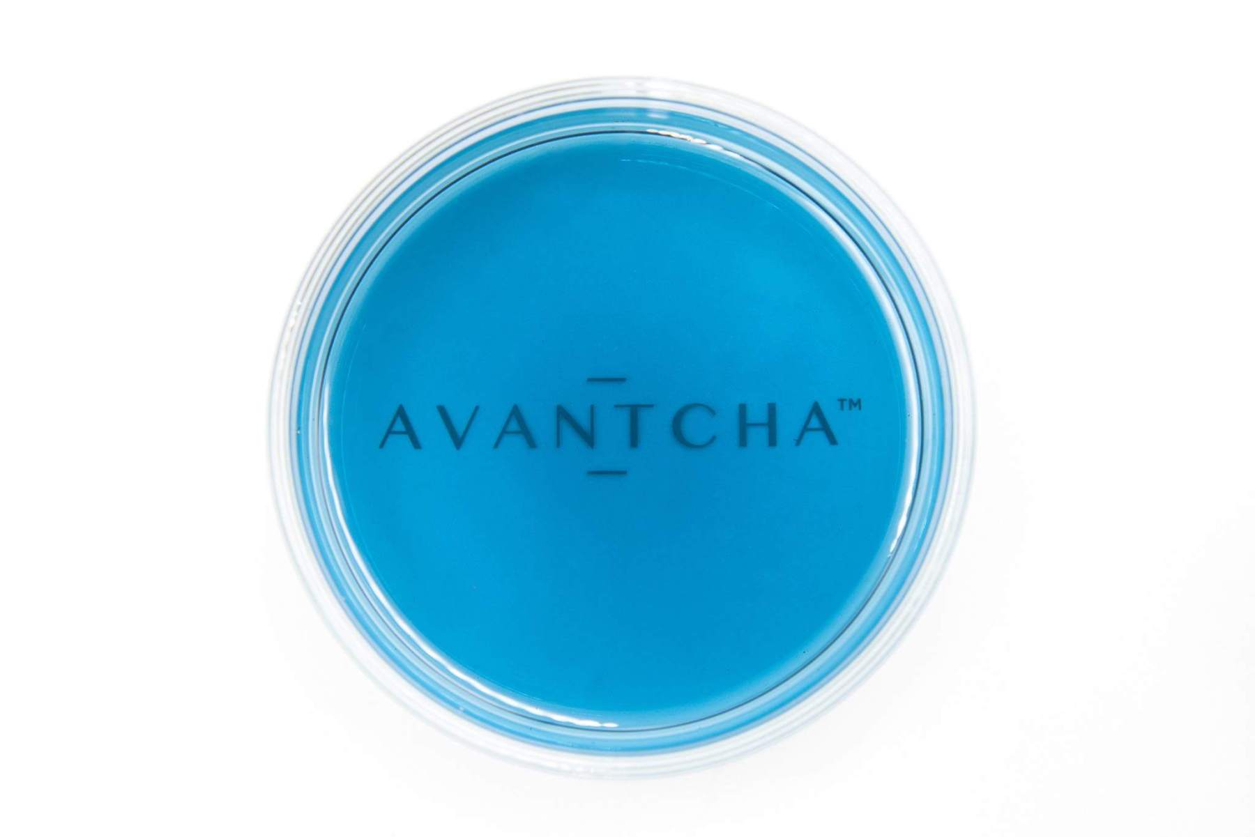 Vibrant blue infusion of AVANTCHA Sapphire Jasmine Silver Needle