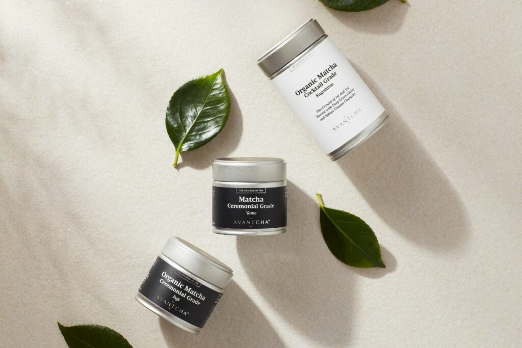 AVANTCHA Japanese Green Tea Powder Range including Organic Matcha