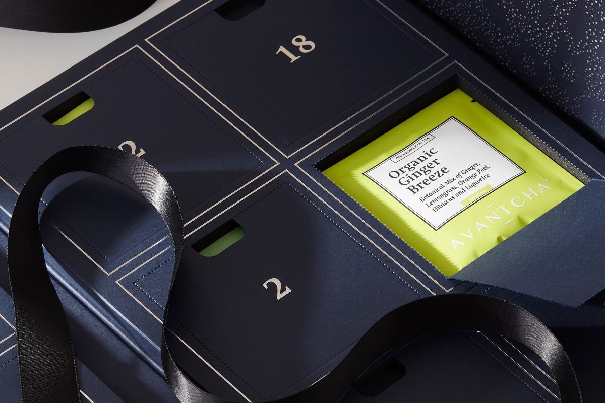 Tea Advent Calendar Blue