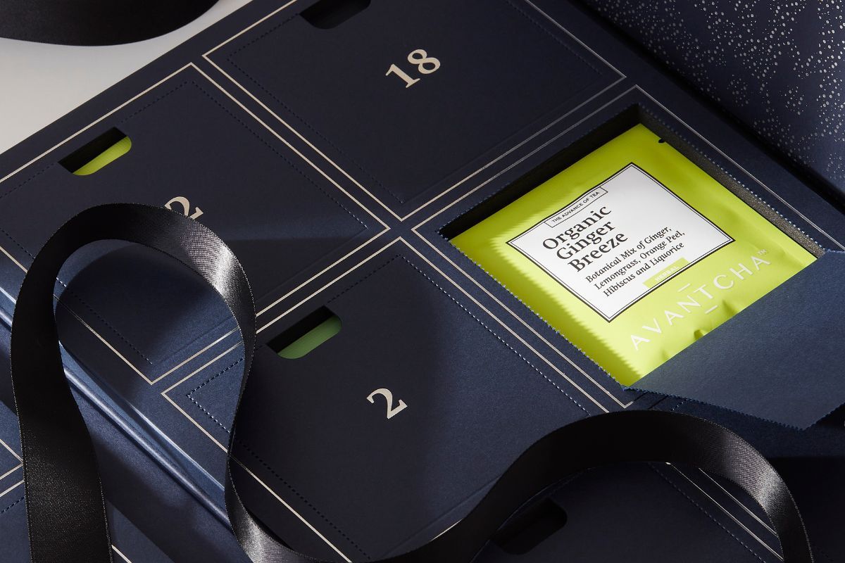 Tea Advent Calendar Blue