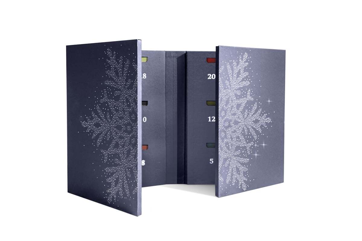 Tea Advent Calendar Blue