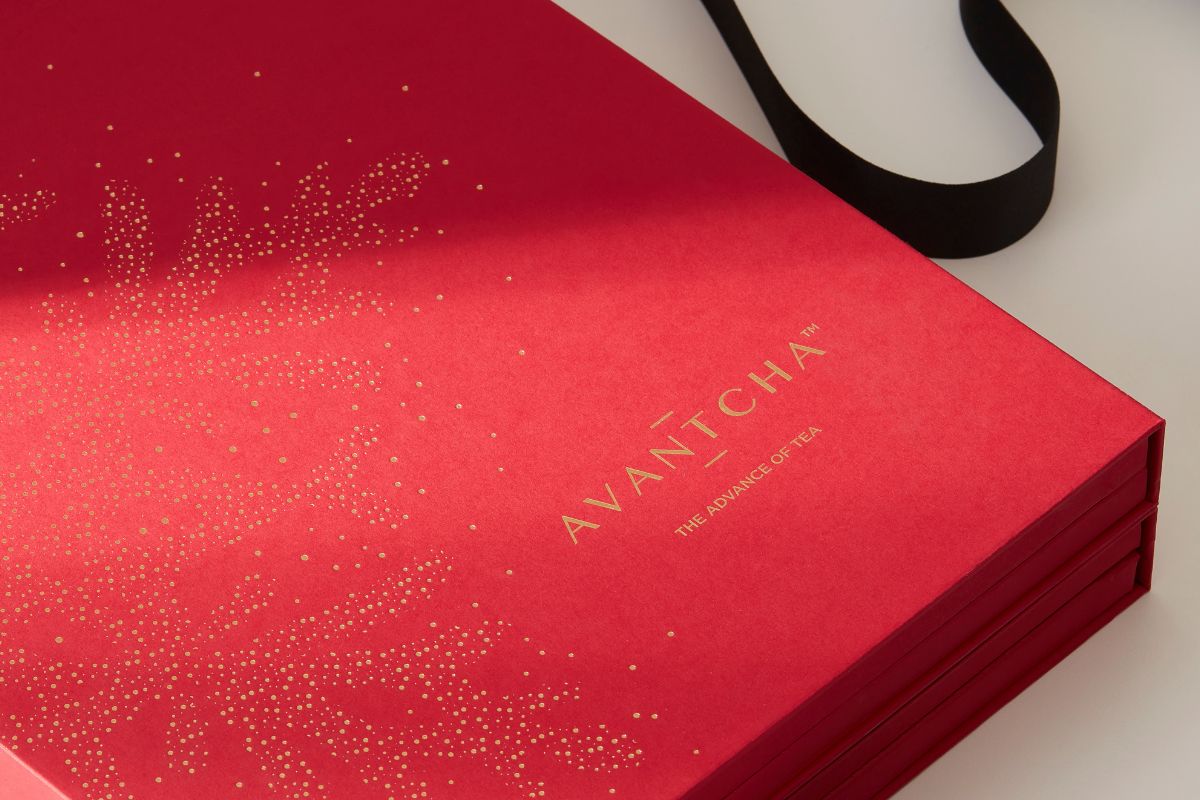 Tea Advent Calendar Red