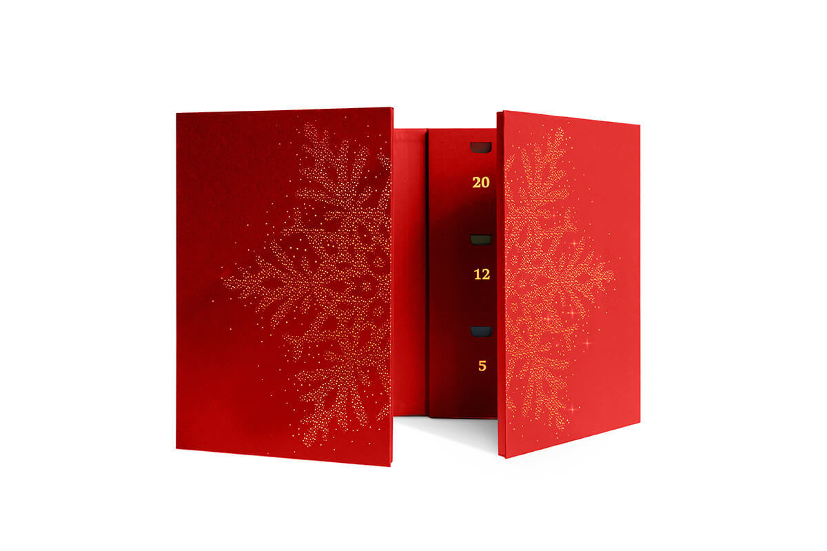 Tea Advent Calendar Red
