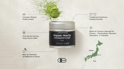 Organic Matcha Ceremonial Grade Fuji 30g
