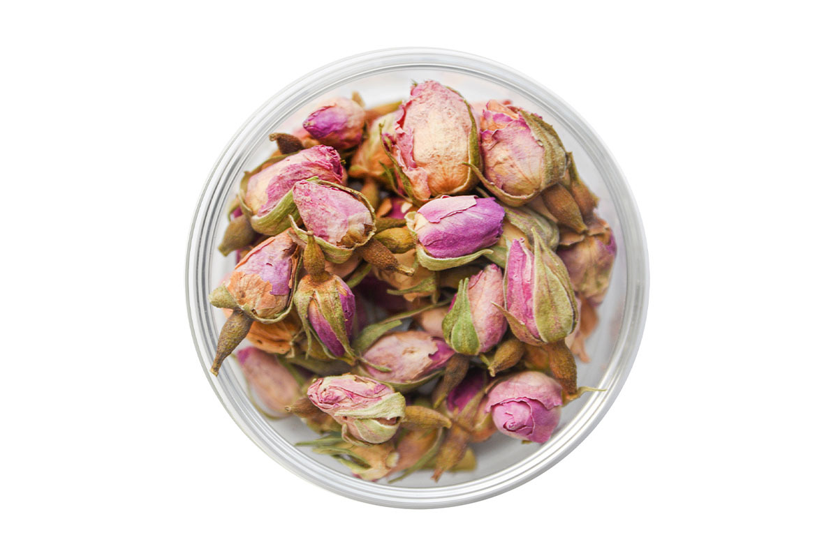 Pink Rosebuds Tea