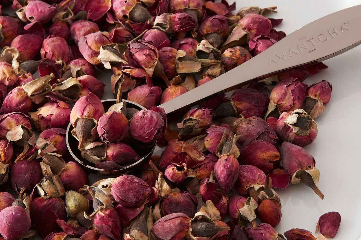 Pink Rosebuds Tea
