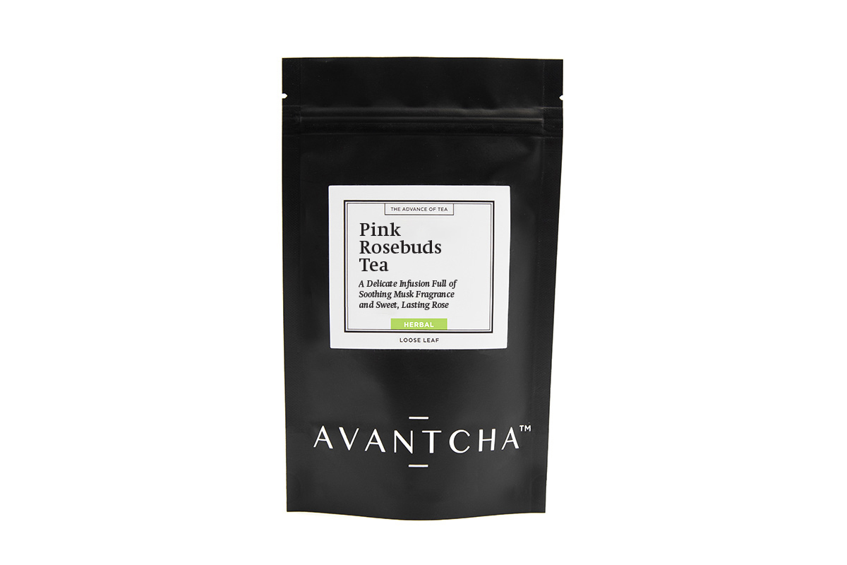 Pink Rosebuds Tea