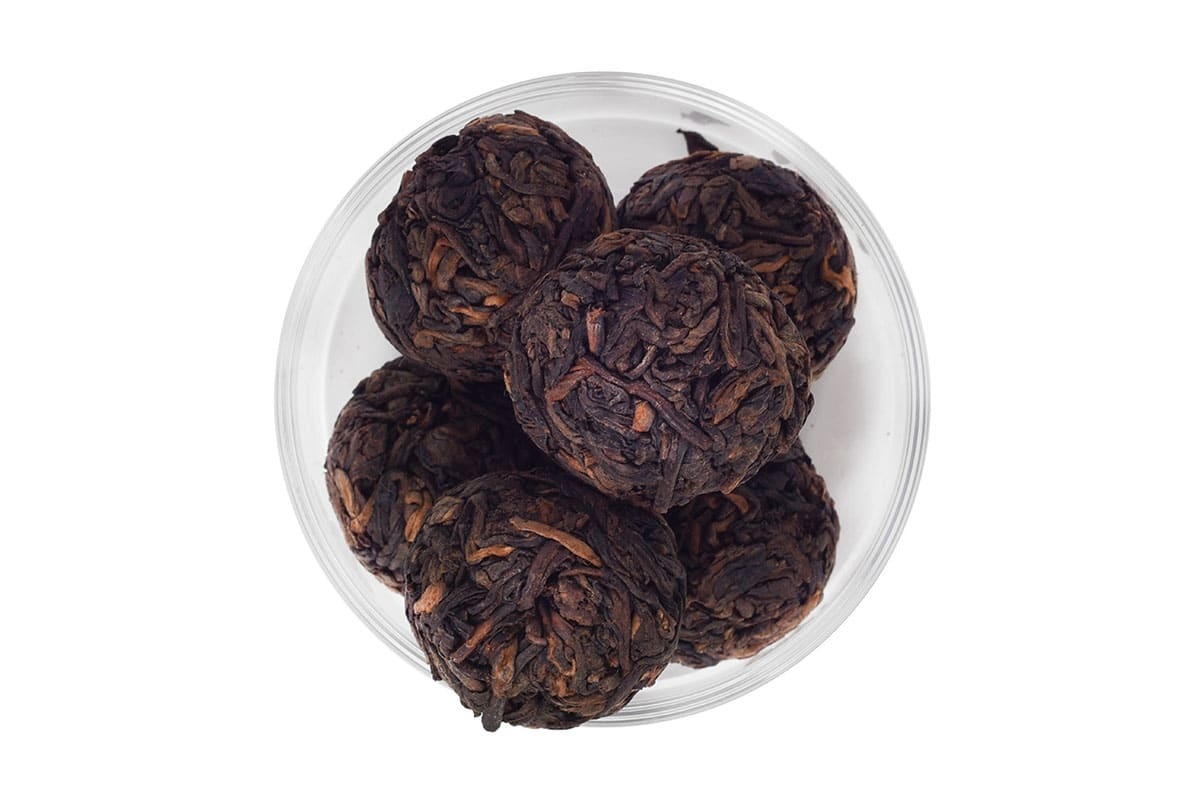 Ripe Pu erh Pearls Tin