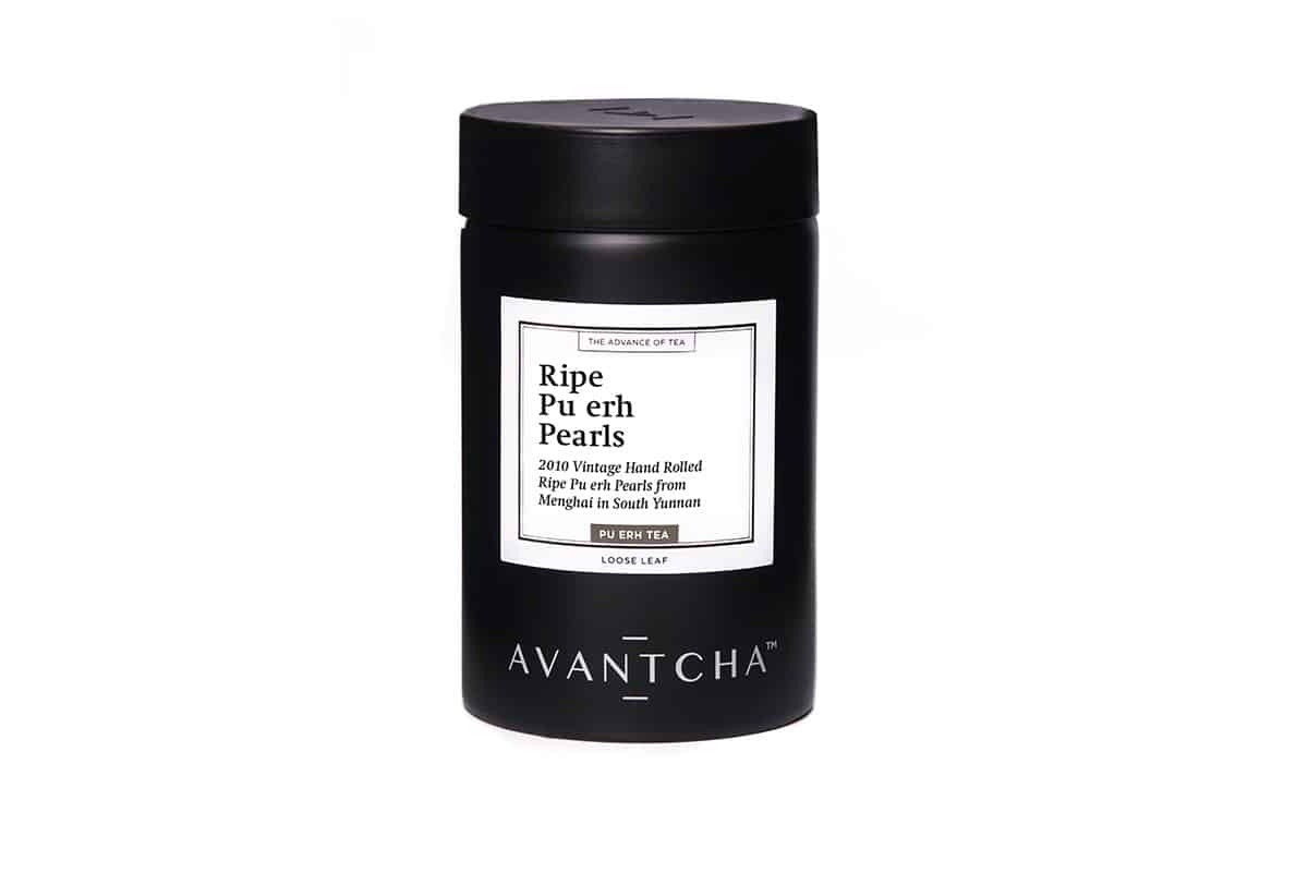Ripe Pu erh Pearls Tin