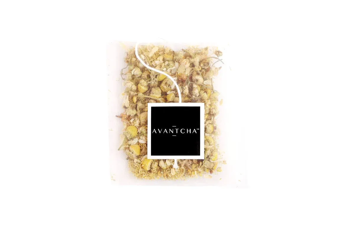Organic Chamomile Blossoms Silk Teabags