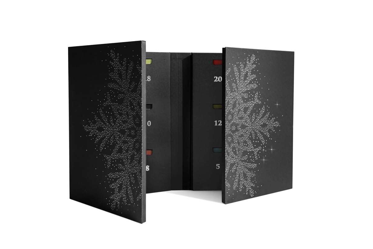 Tea Advent Calendar Black