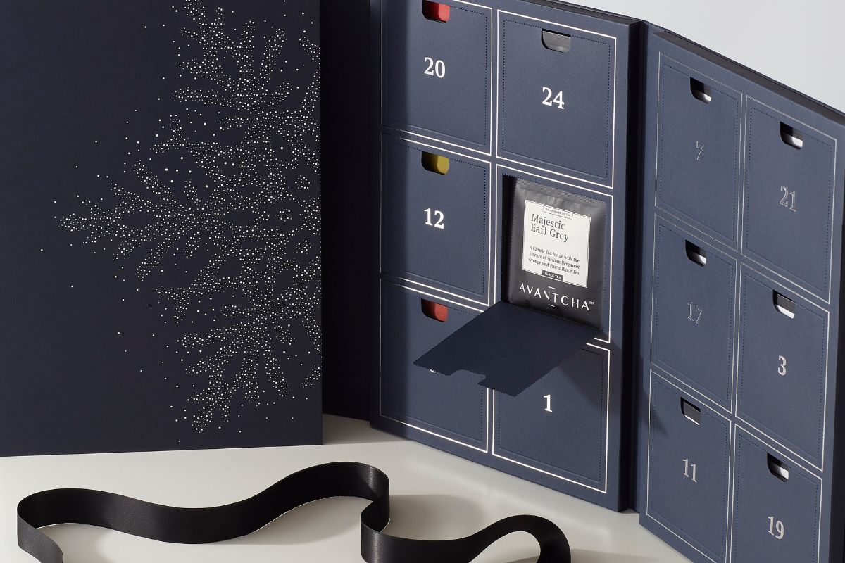 Tea Advent Calendar Blue