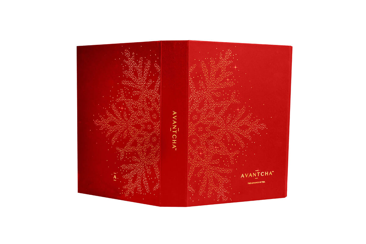 Tea Advent Calendar Red