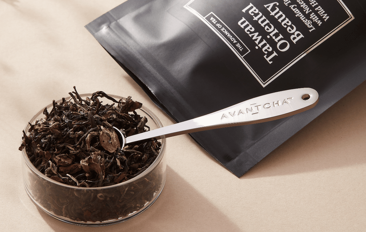 Glass Teabag & Strainer Holder