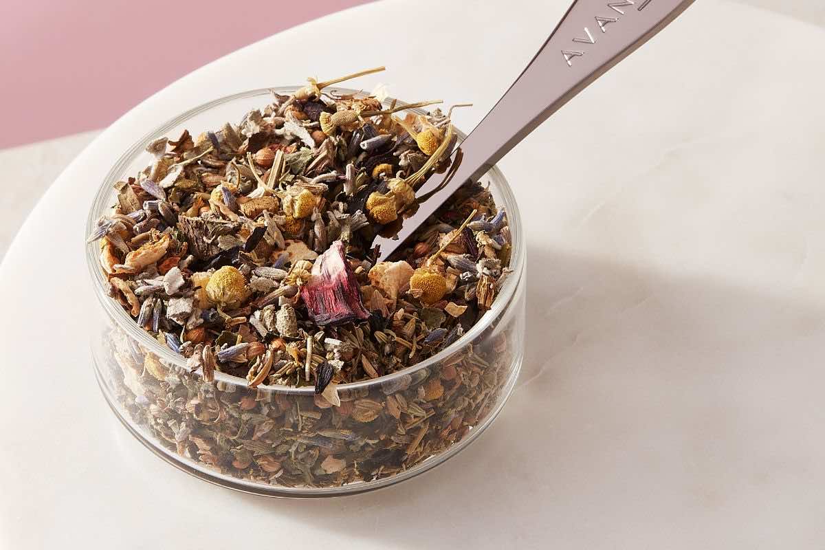 Glass Teabag & Strainer Holder