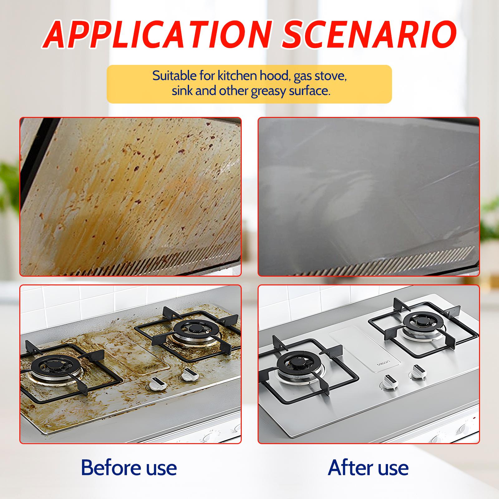 【Liapu】All Purpose Kitchen Heavy Oil Cleaning Agent Antibacterial Sp