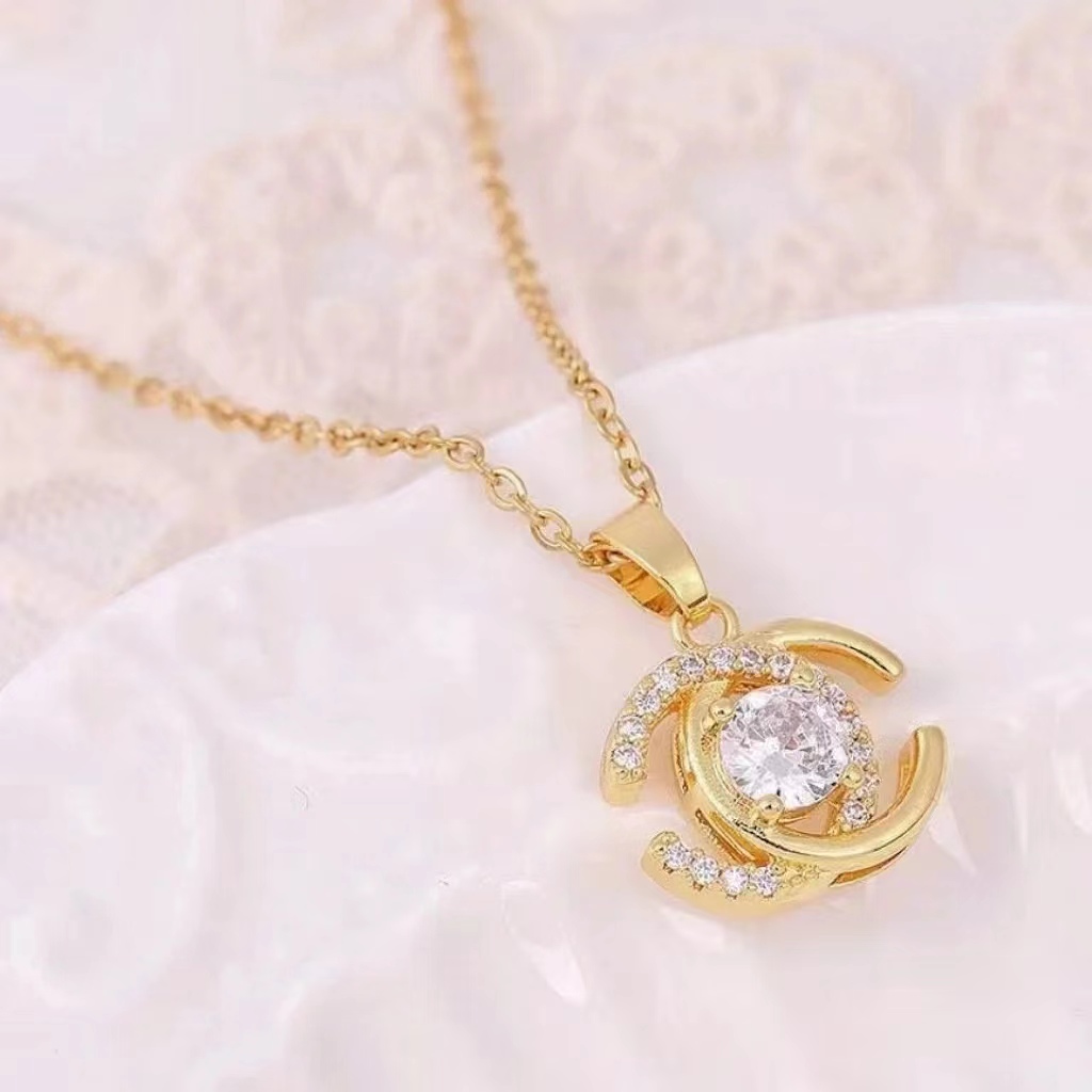 🎁 Žhavý novoroční výprodej 2024 50% sleva na všechny produkty!🎁✨18K náhrdelník Chanel💄