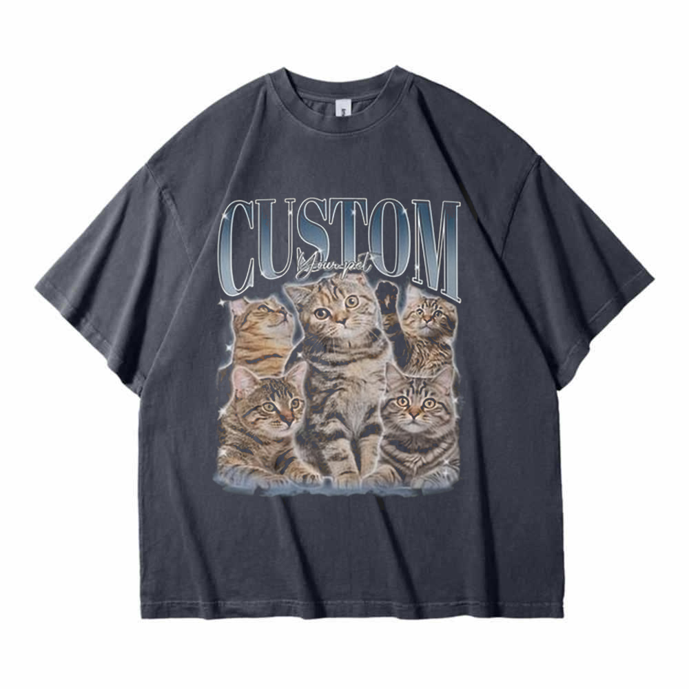Custom Printing Vintage Hip Hop Vintage Pet Sweatshirt