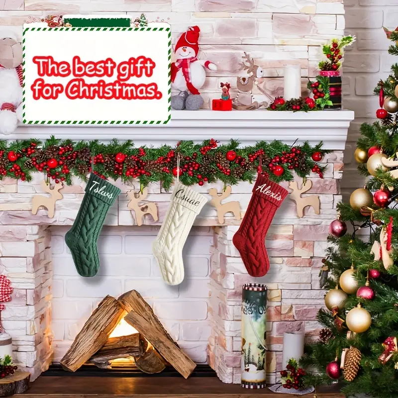 1pc   embroidered christmas         texture and   free     use     decor and   details 3