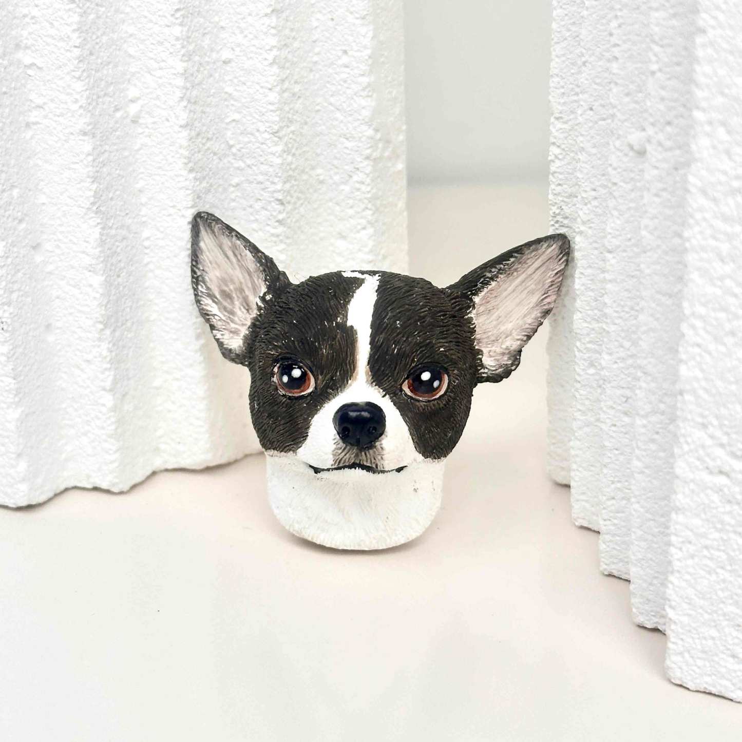 Personalised Custom Head Pet Sculpture Key Ring