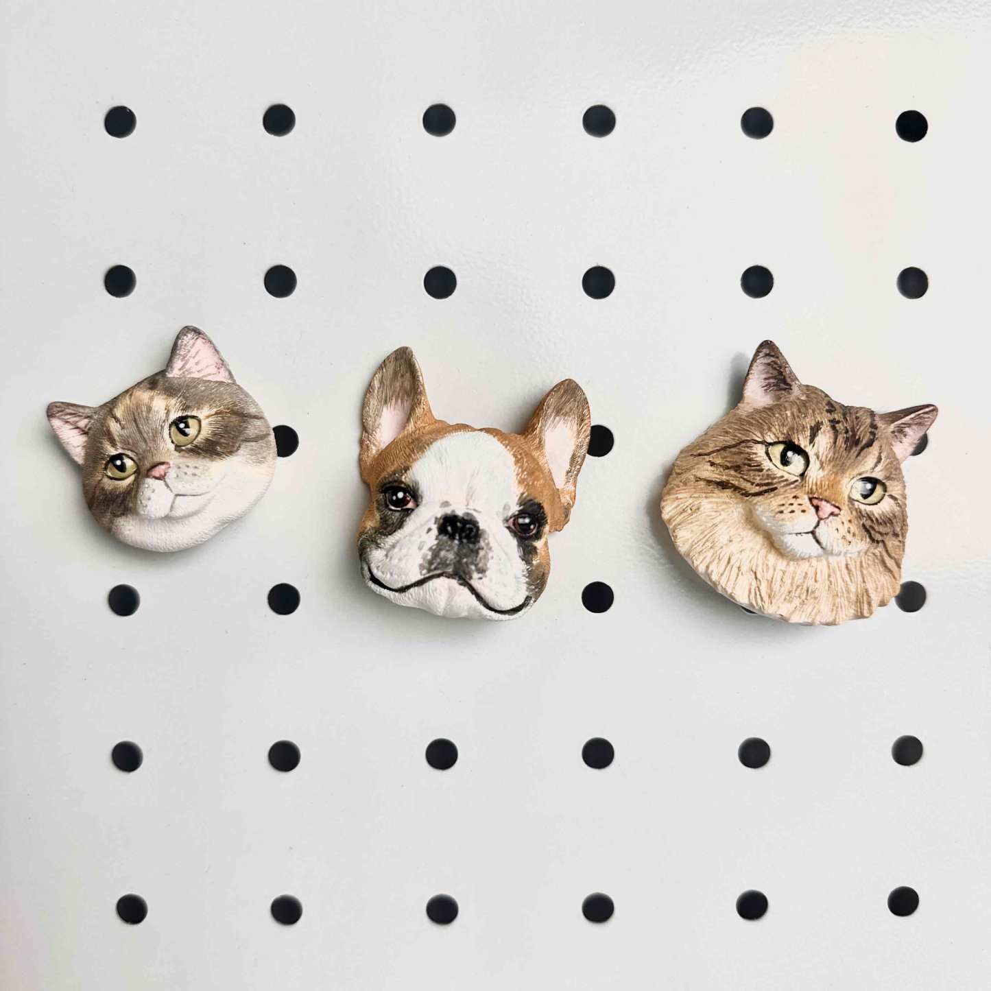 Personalised Custom Head Pet Sculpture Key Ring