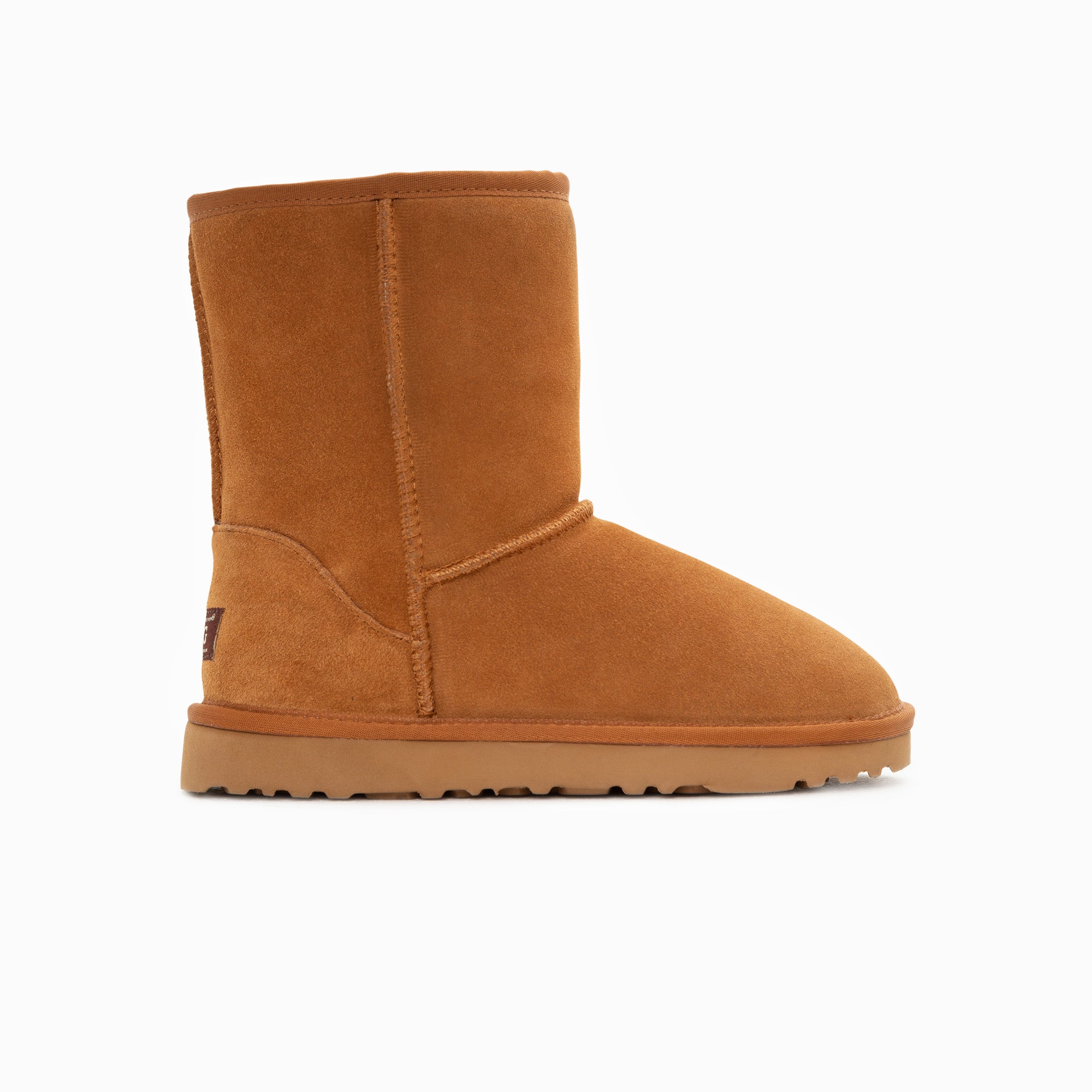 Ugg Boots Pravý australský ovčí unisex krátký klasický semiš (velká velikost) (unisex kravský semiš)