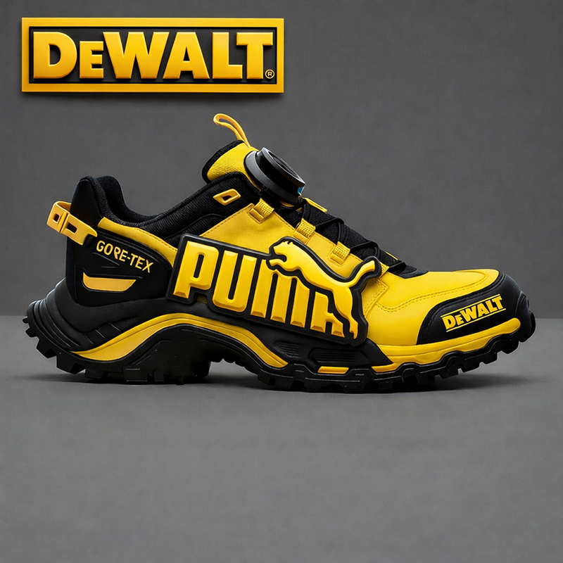 🔥Nuove scarpe da trekking per esterni lanciate nell'estate 2026: le scarpe da lavoro e da trekking impermeabili e traspiranti da uomo di PUMA® e DEWALT sono ideali per il lavoro e le attività all'aperto.