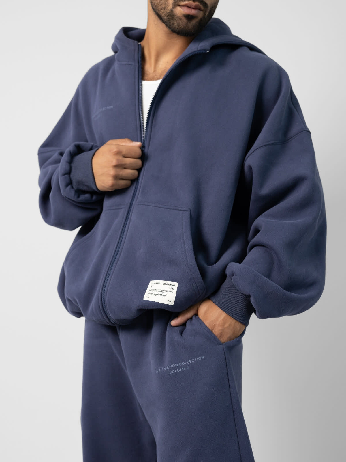Mikina s kapucňou na zips