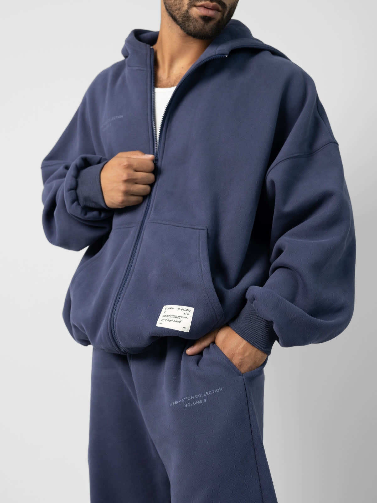 Mikina s kapucňou na zips