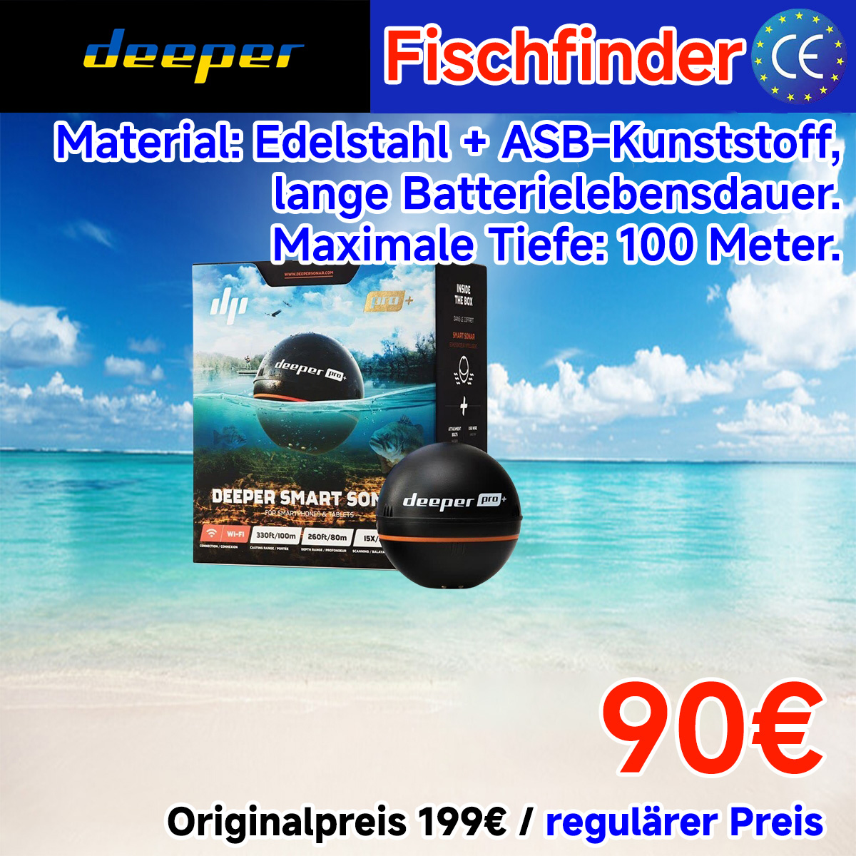 Herbst-Sale-Karneval! Lidí hat sich mit DEEPER zusammengetan, um die besten Sonargeräte an treue Nutzer zu verschenken! Jetzt ist die perfekte Zeit zum Angeln! DEEPER-Sonargeräte sind auch für Angler die beste Wahl!