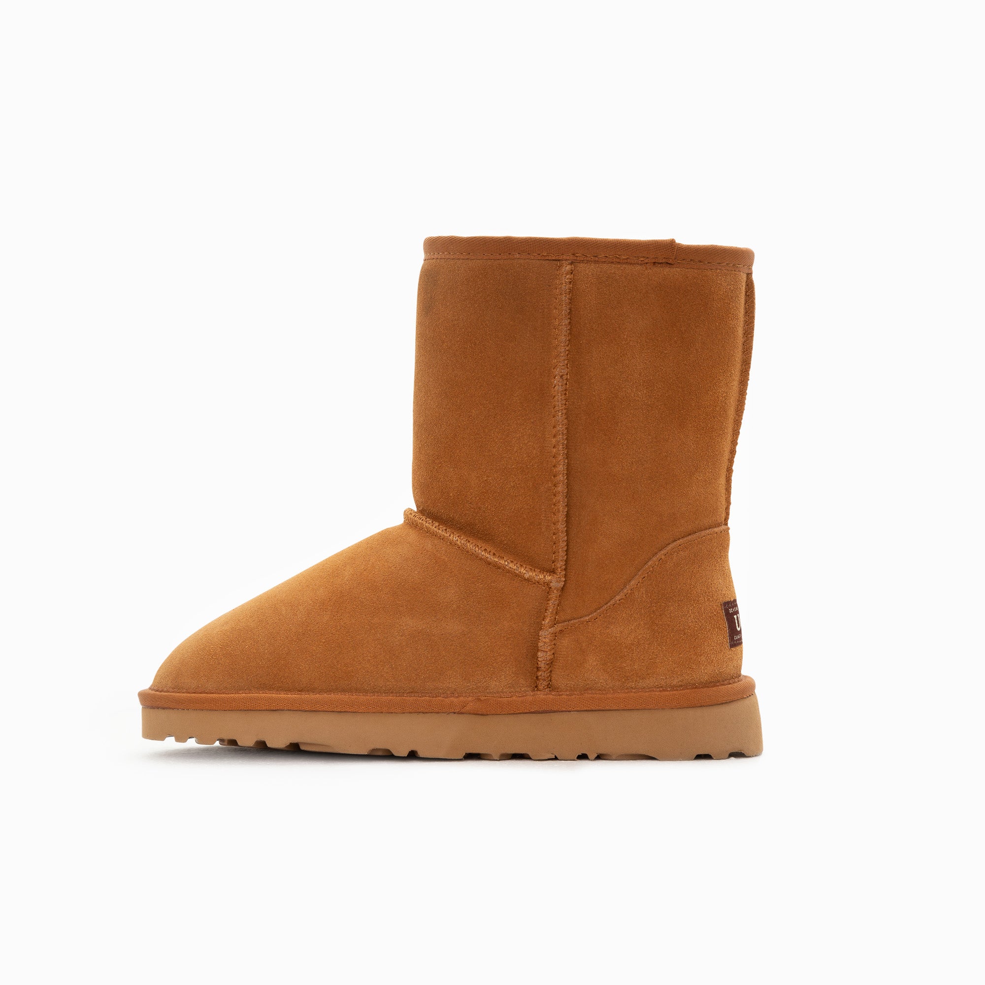 Ugg Boots Pravý australský ovčí unisex krátký klasický semiš (velká velikost) (unisex kravský semiš)
