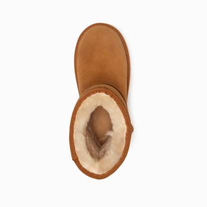 Ugg Boots Originální australská ovčí unisex kotníkový klasický semiš (unisex kravský semiš)