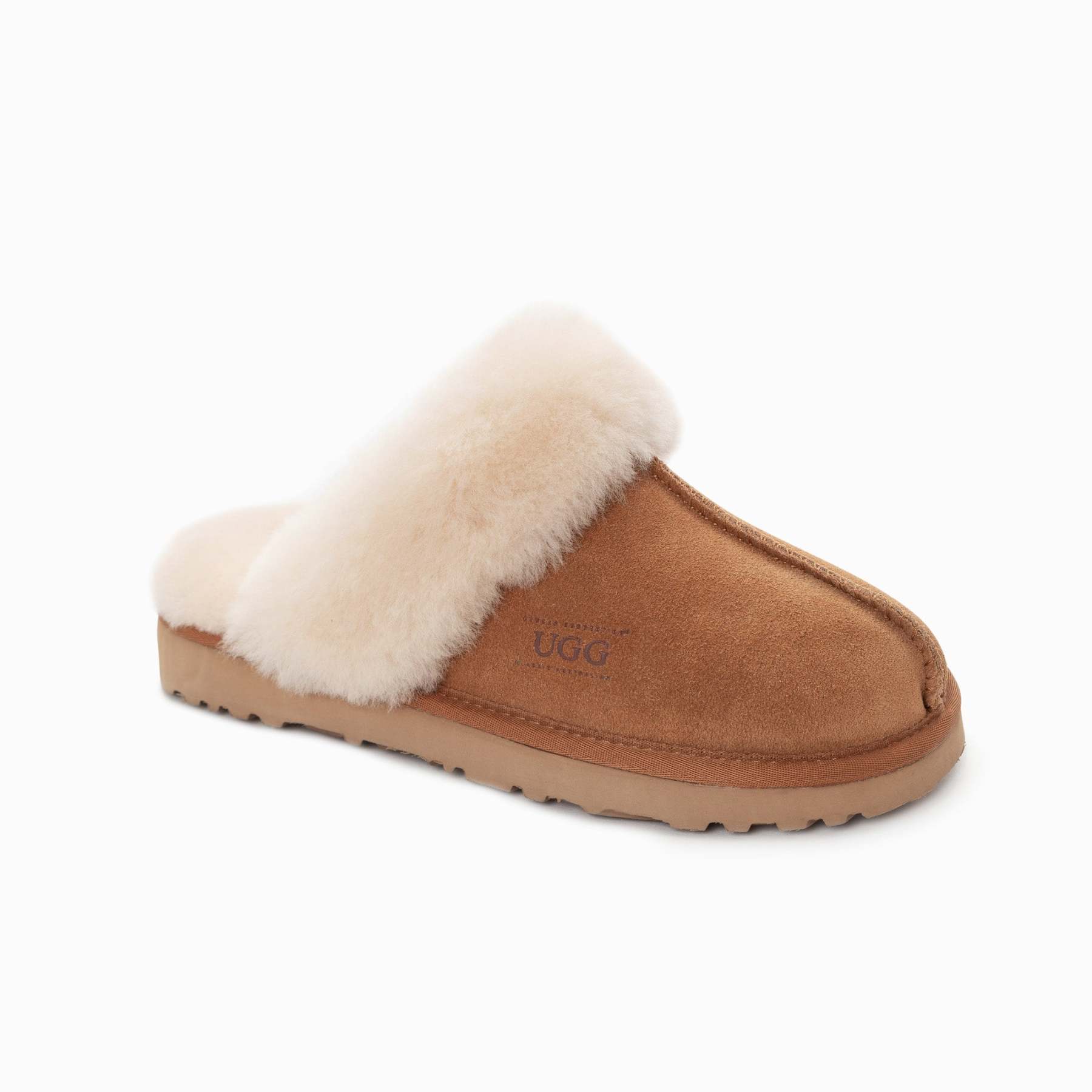 Ugg Slippers Premium Australia Sheepskin Unisex Scuffete Suede (Unisex