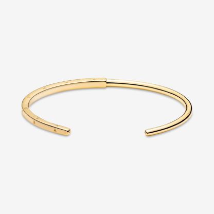 Pandora Signature I-D otvorený, pevný náramok