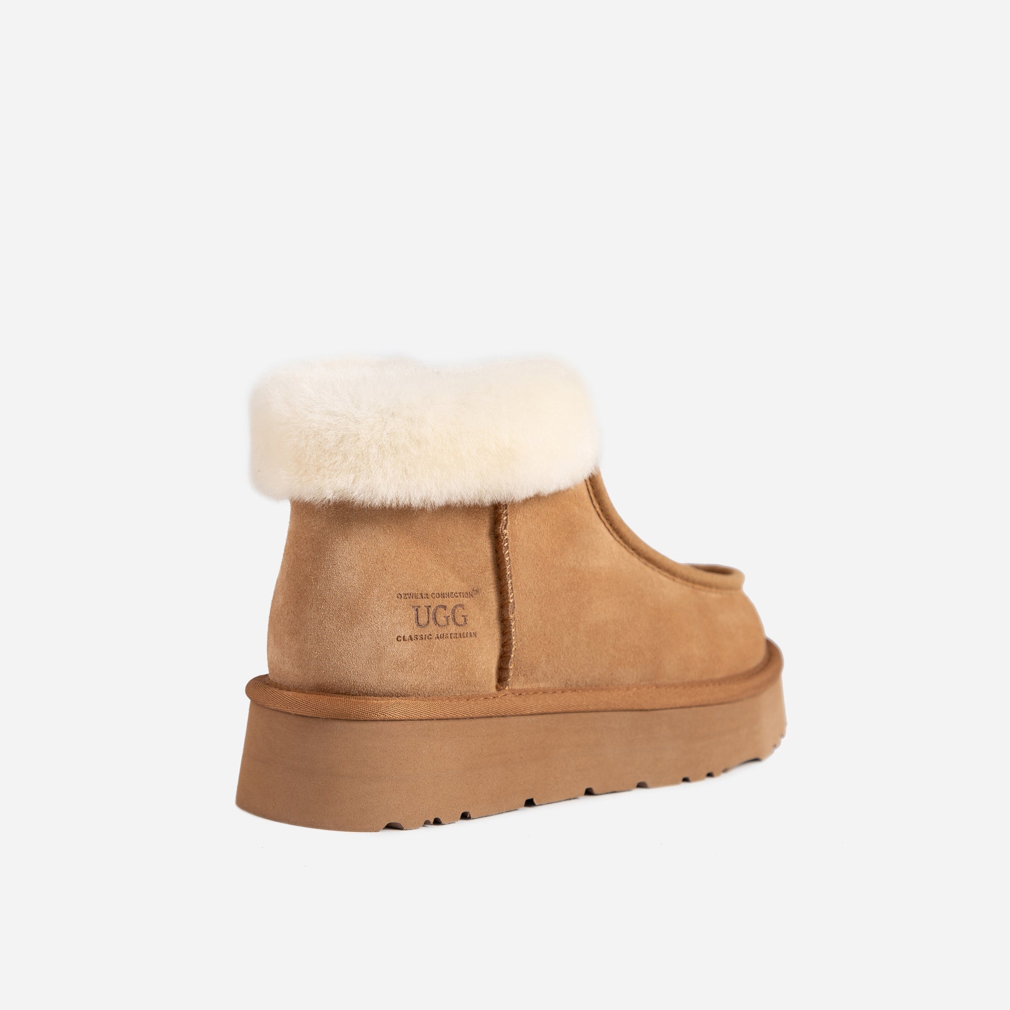 Boty se zipem na platformě Ugg Della