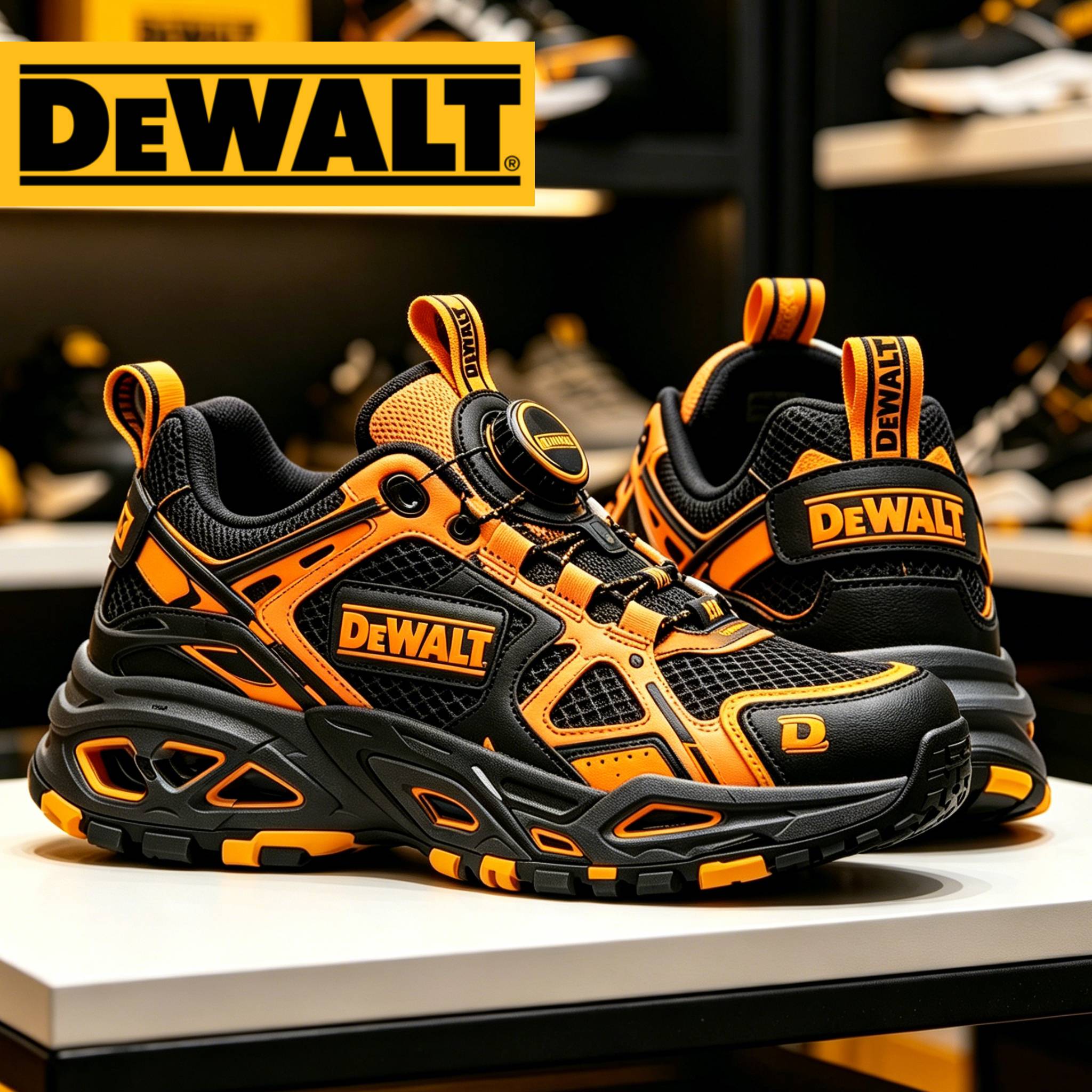 🐙 Scarpe professionali DeWalt da uomo per lavoro ed escursionismo, impermeabili e traspiranti
