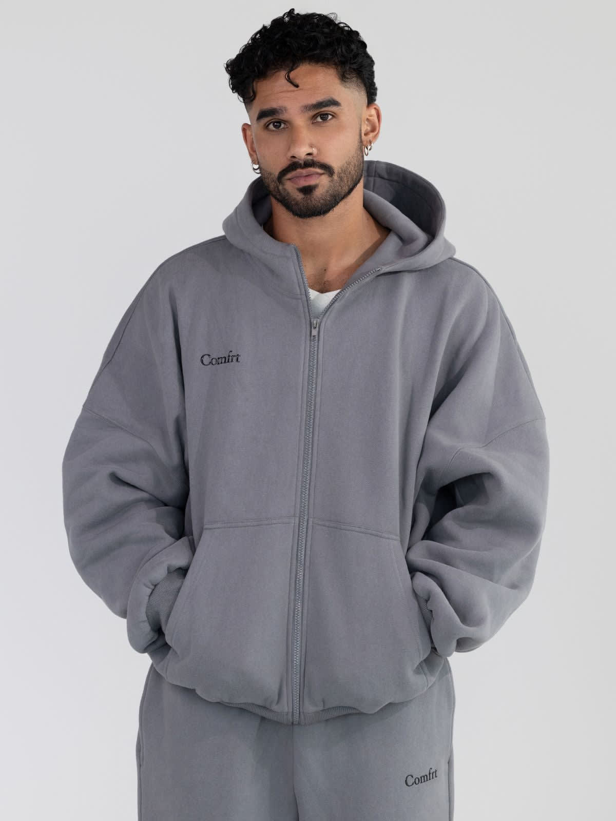 Mikina s kapucňou na zips