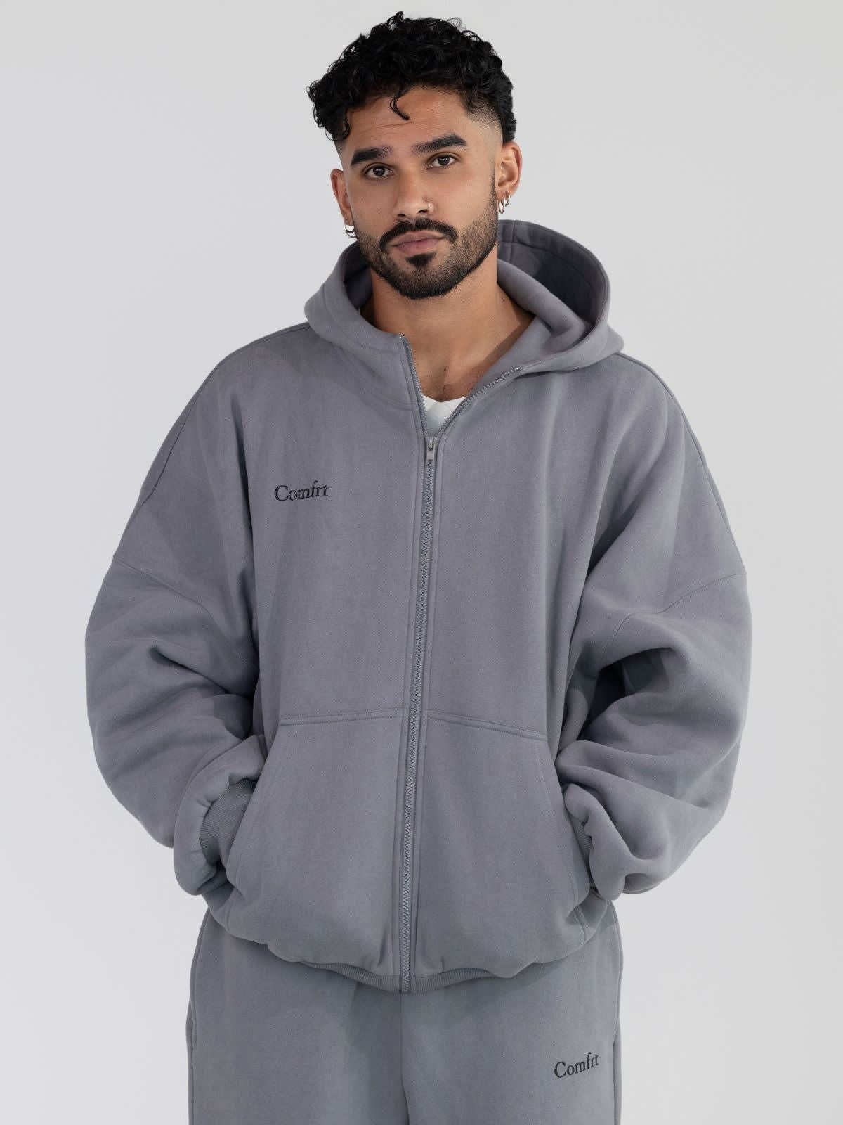 Mikina s kapucňou na zips
