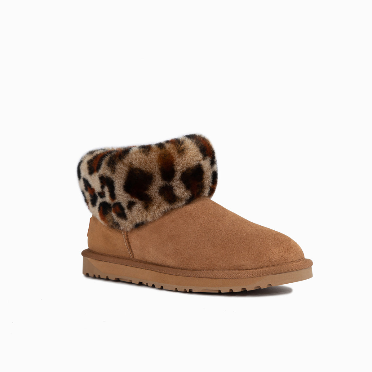 Ugg Classic Fluff Mini boty (leopardí potisk) (voděodolné)