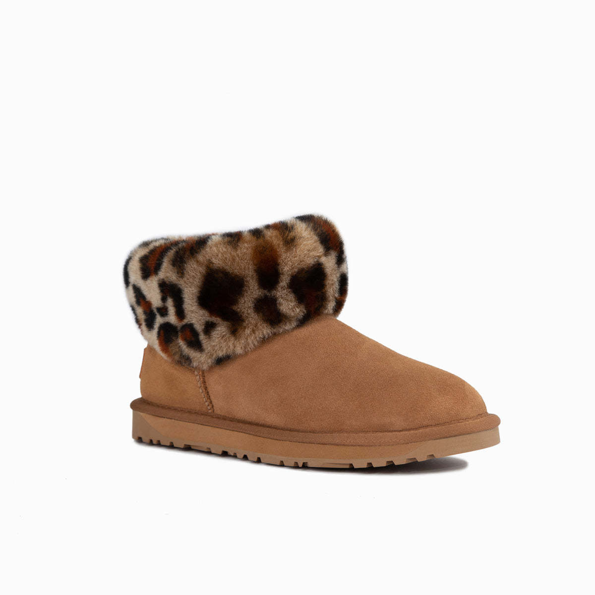 Ugg Classic Fluff Mini boty (leopardí potisk) (voděodolné)