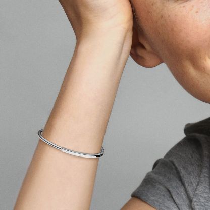 Pandora Signature I-D otvorený, pevný náramok