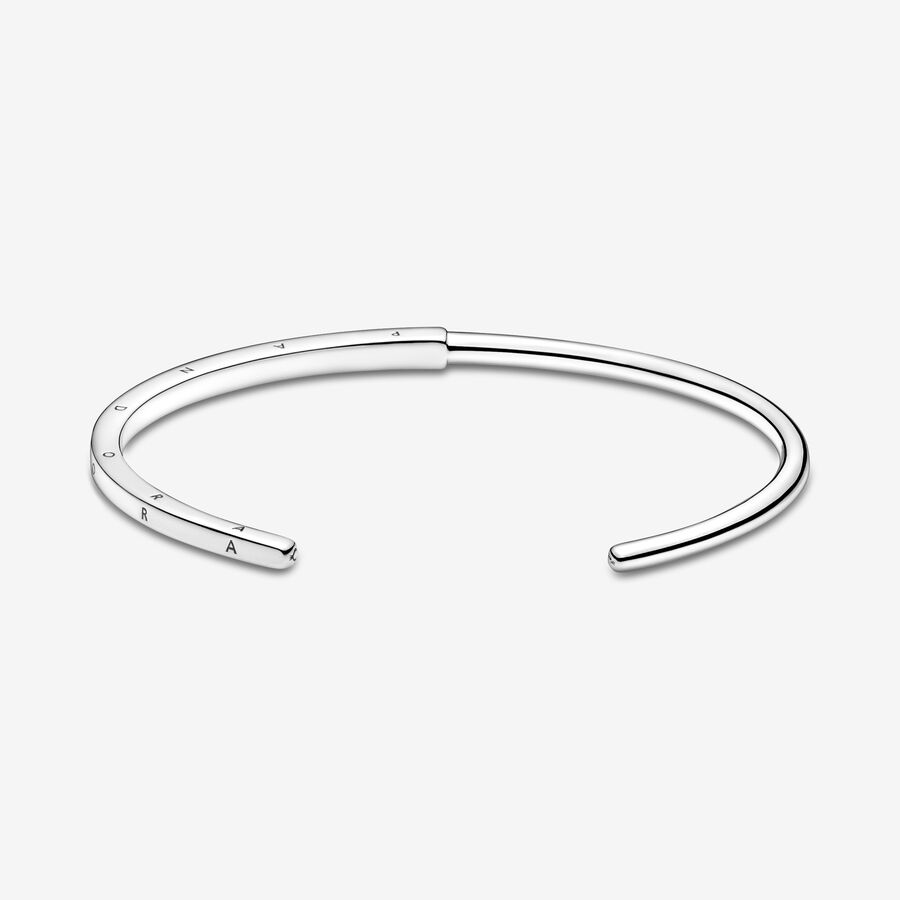 Pandora Signature I-D otvorený, pevný náramok
