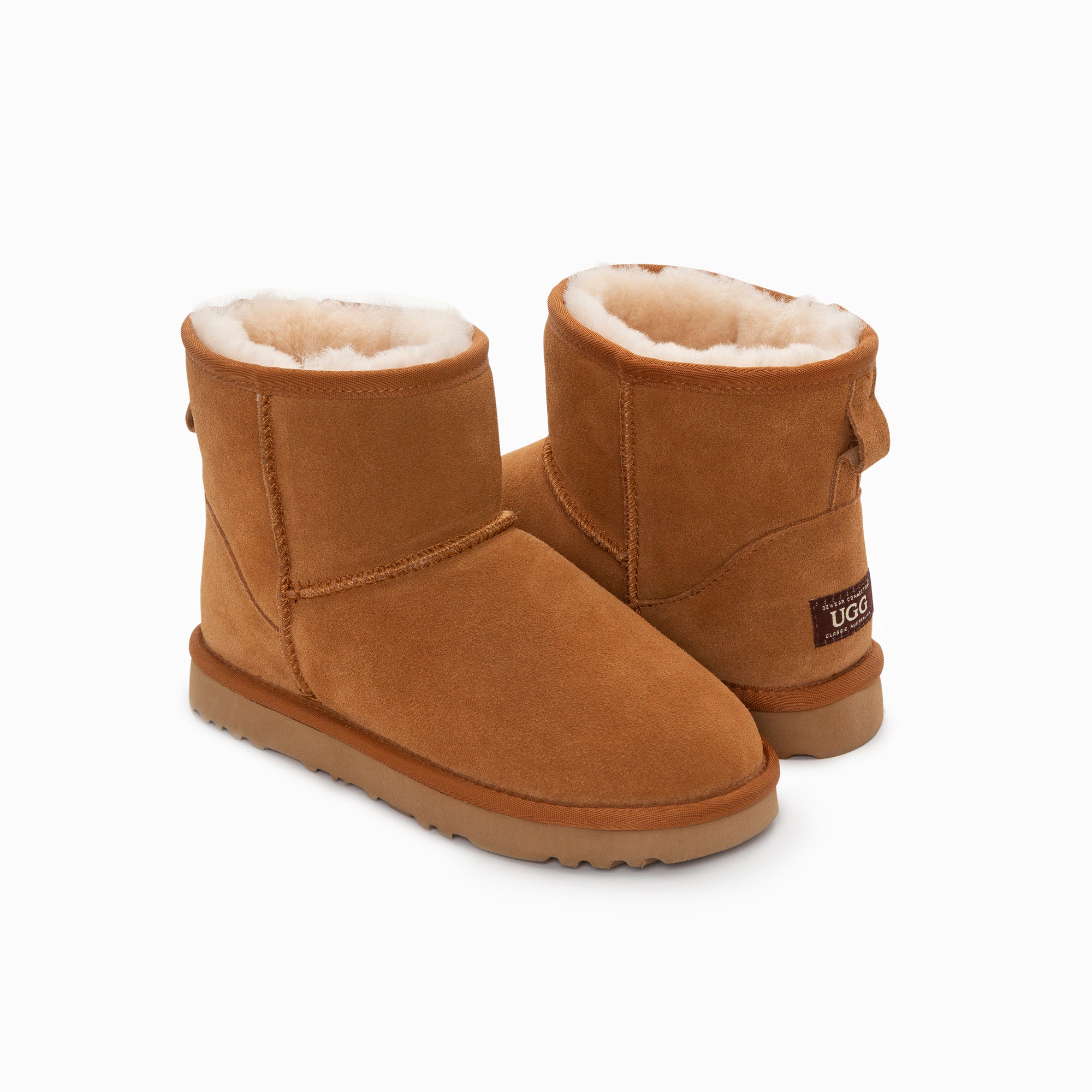 Ugg Boots Originální australská ovčí Unisex Mini Classic Suede (Unisex Cow Suede)