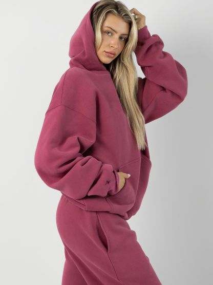 Minimalistická mikina s kapucňou