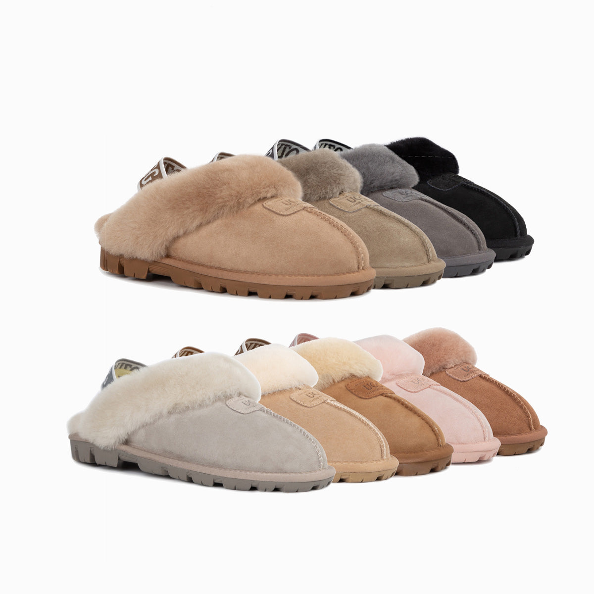 Ugg Coquette Slipper (elastický zadní popruh) (voděodolný)