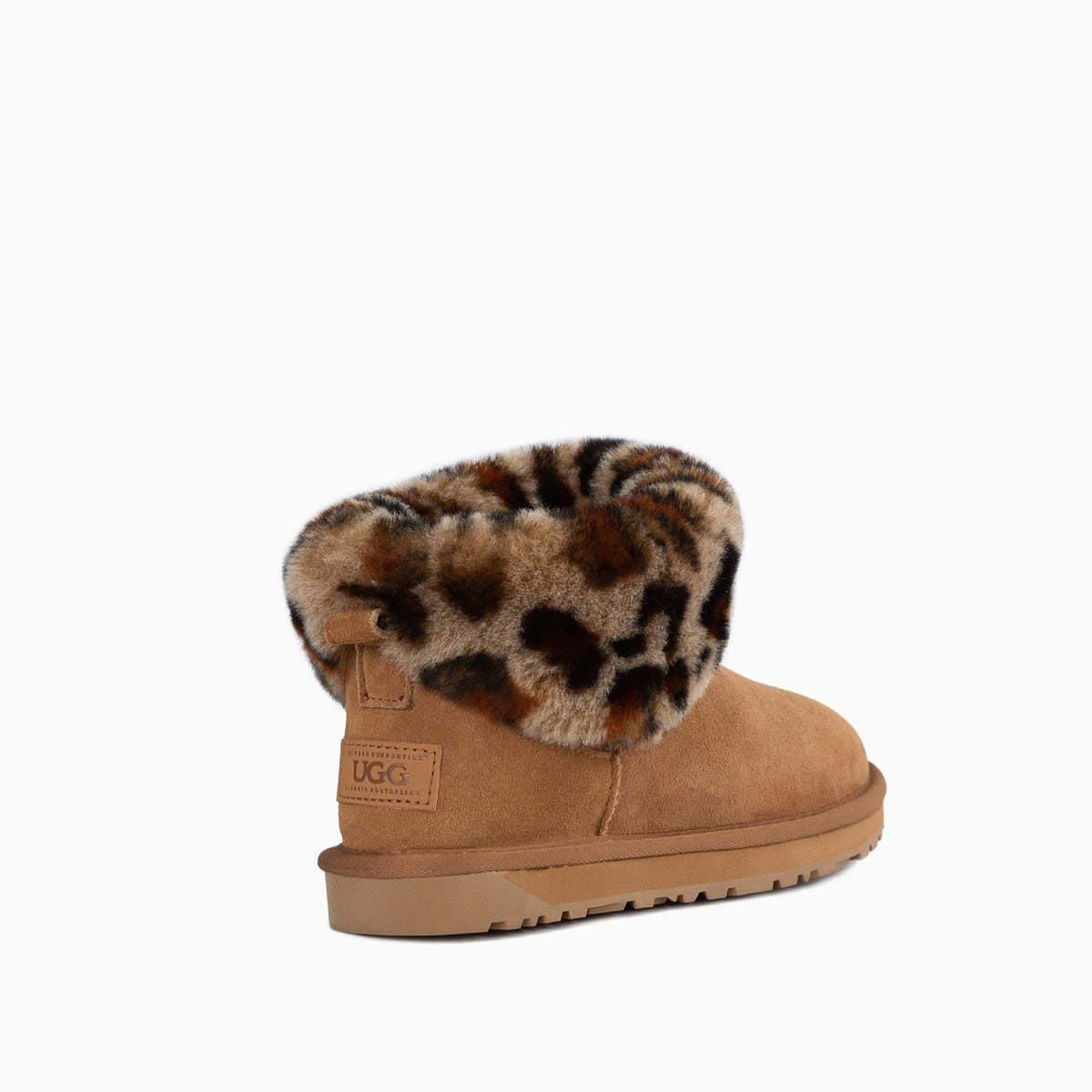 Ugg Classic Fluff Mini boty (leopardí potisk) (voděodolné)