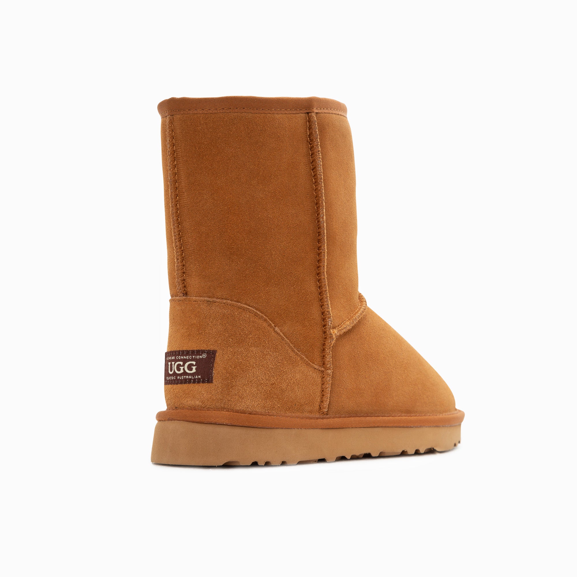 Ugg Boots Pravý australský ovčí unisex krátký klasický semiš (velká velikost) (unisex kravský semiš)
